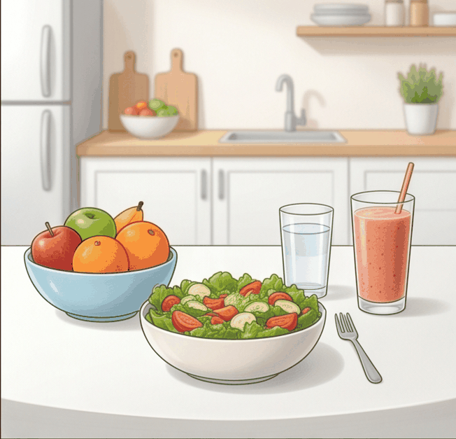 Healthy food context