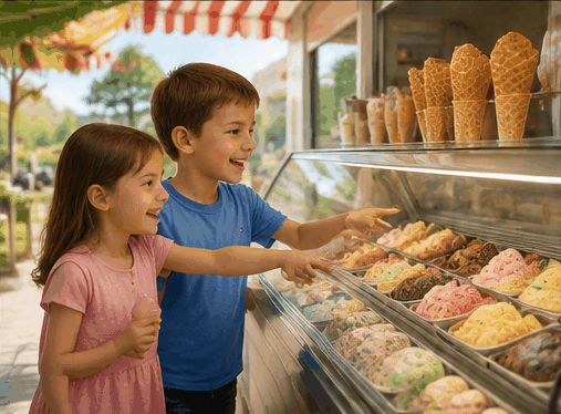 Ice Cream Scene