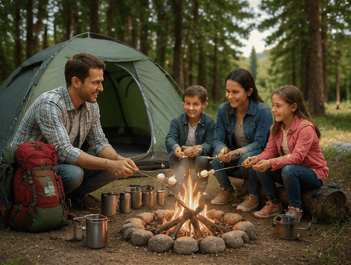 Camping scene
